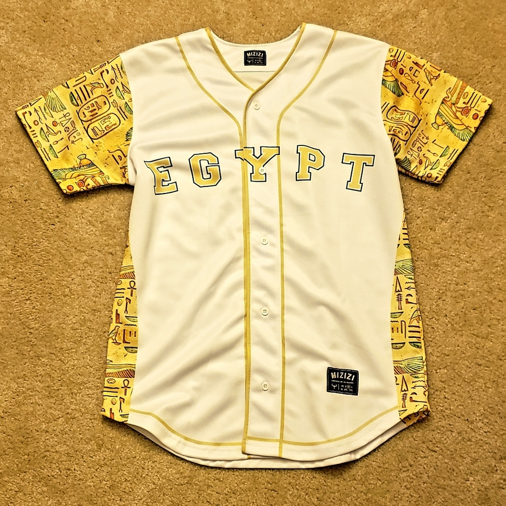African Heritage Baseball Jersey (Egypt)